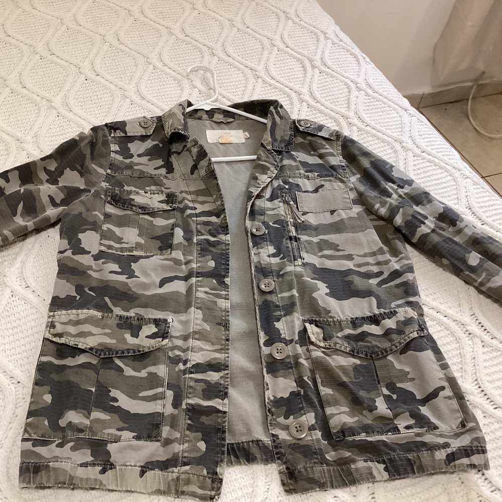 Jcrew fitted Army Blazer